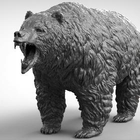 Bear Realistic 3D model